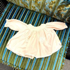 Vintage The Original Nappies Baby Small Pink Pajamas - RN# 21296